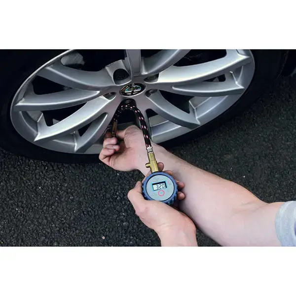 Laser 2961 Tyre Pressure Gauge - Digital