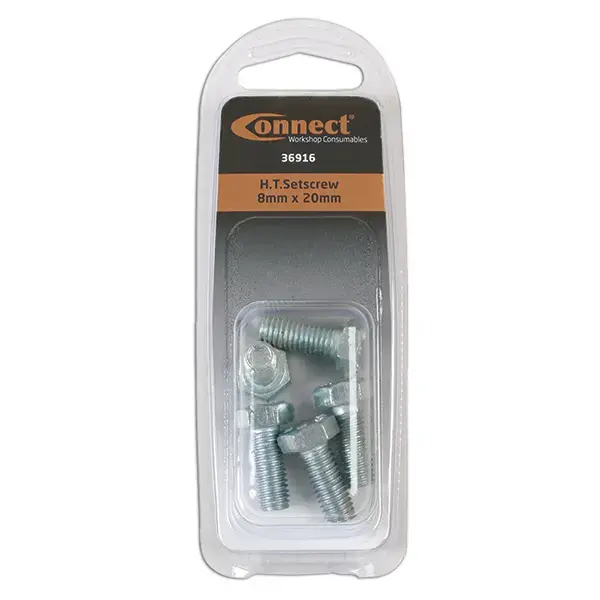 Connect H.T.Setscrew 8mm x 20mm - Pack 5