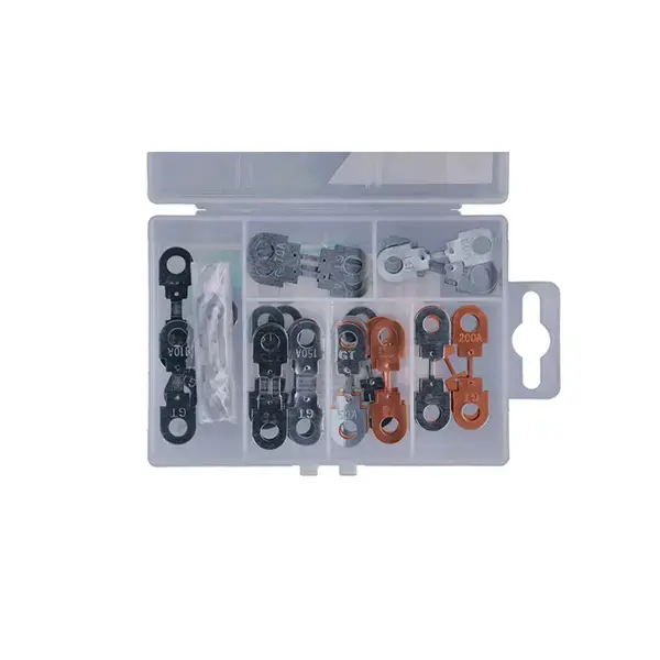 Connect 37644 Assorted Strip Fuses 30-200A Box 30pc