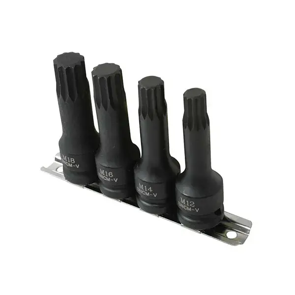 Laser 4392 Spline Bit Set - 4pc