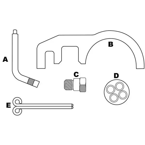 Laser 5196 ENGINE TIMING TOOL KIT - BMW