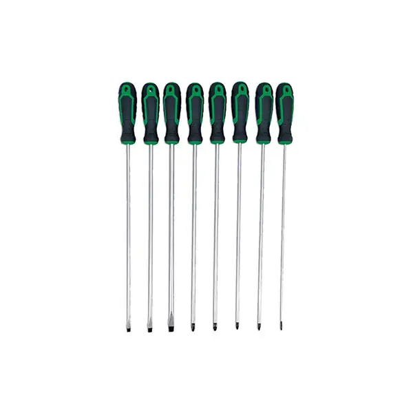 Kamasa Long Reach Screwdriver Set 8pc