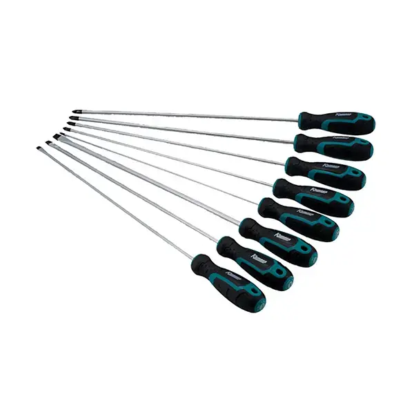 Kamasa Long Reach Screwdriver Set 8pc