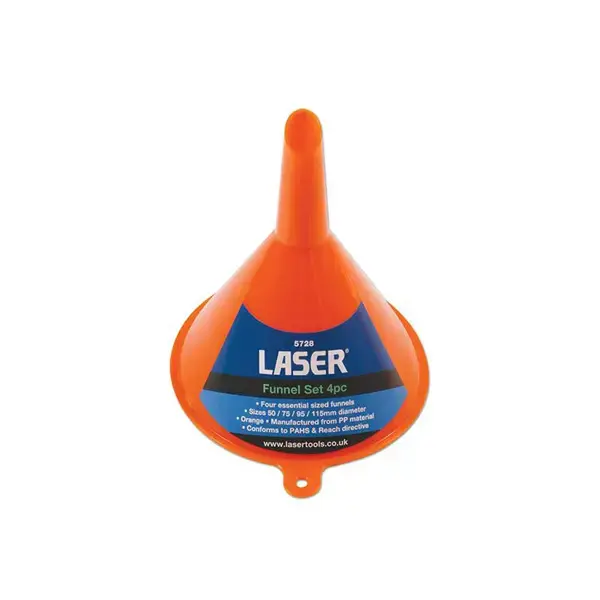 Laser 5728 Funnel Set 4pc