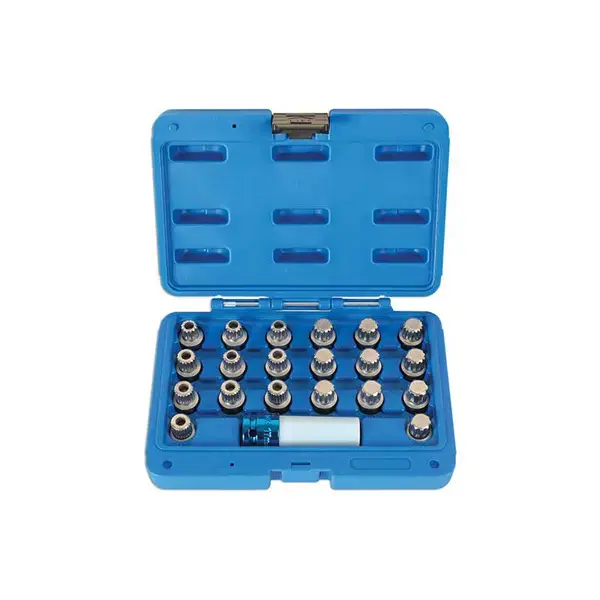 Laser 6276 Wheel Nut Lock Kit - BMW 21pc