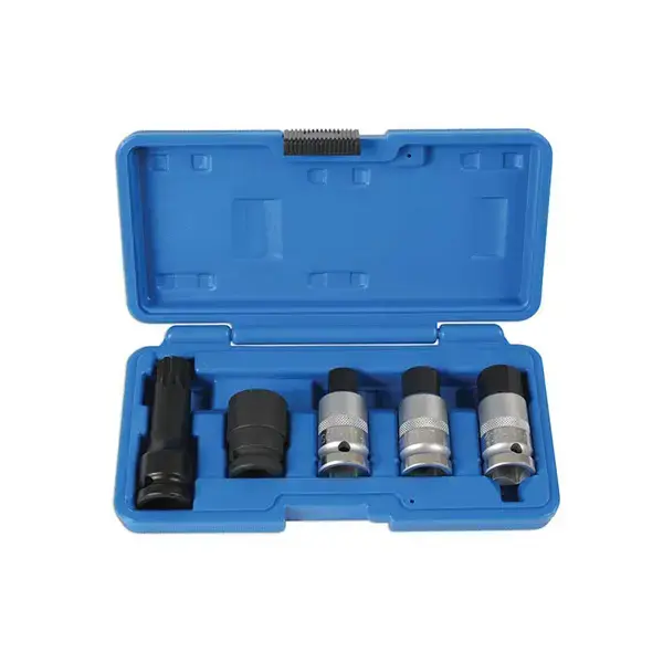 Laser 6411 Hub Nut Tool Kit 1/2"D 5pc