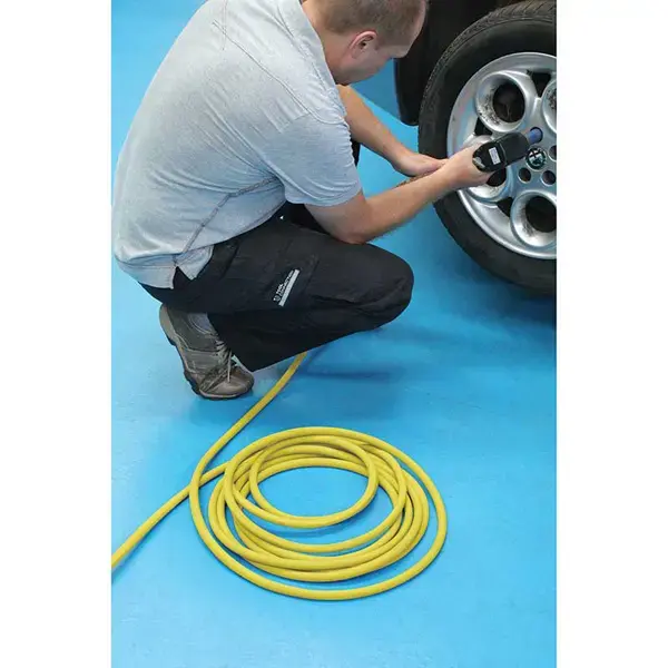 Laser 6418 Flexible Air Hose - Yellow