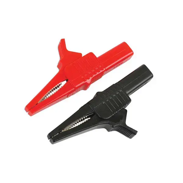 Laser 6542 Crocodile Clips 2pc