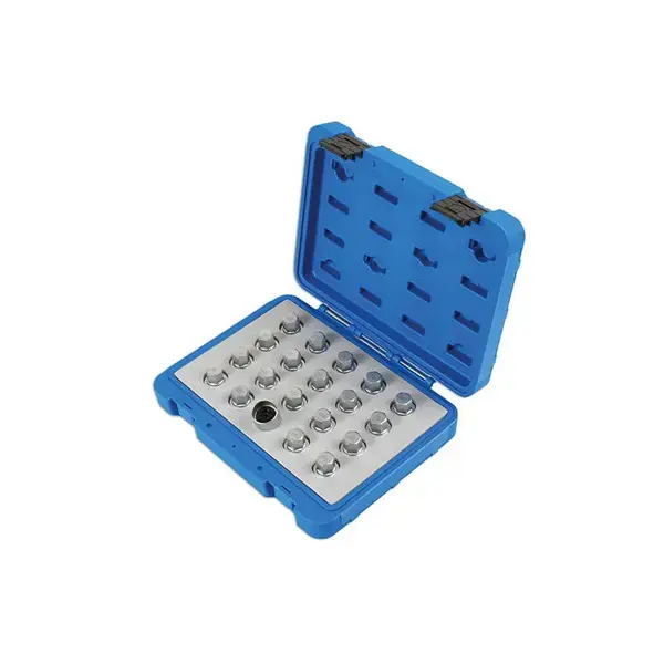 Laser 6863 Locking Wheel Nut Key Set - Vauxhall/Opel 20pc