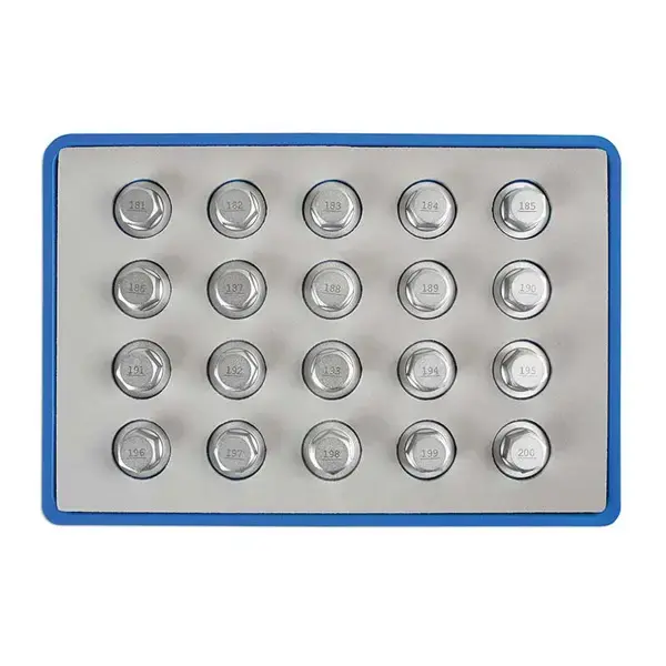 Laser 6863 Locking Wheel Nut Key Set - Vauxhall/Opel 20pc