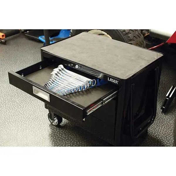 Laser 6975 Sharks Teeth Spanner Organiser - 20 Spanners