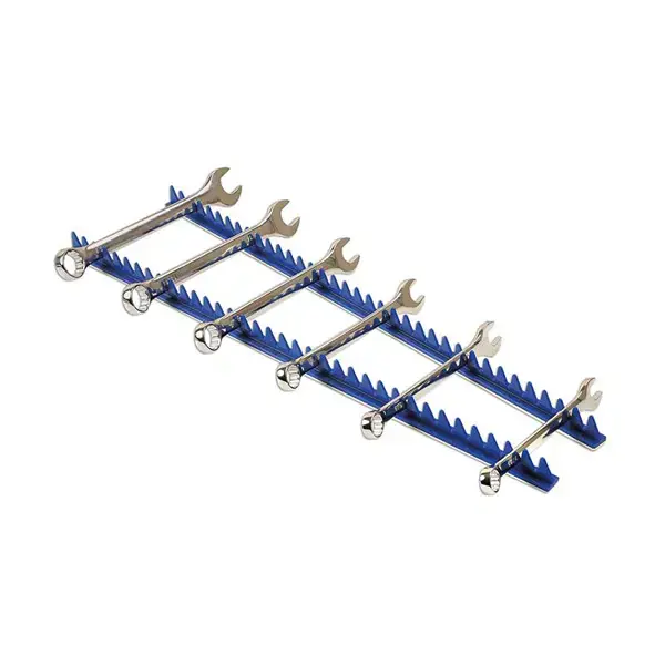 Laser 6976 Sharks Teeth Spanner Organiser - 35 Spanners