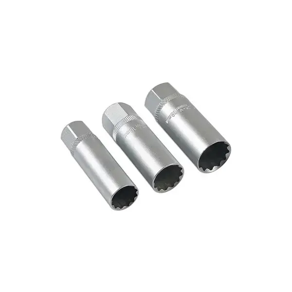 Laser 7295 Thin Wall Spark Plug Socket Set 3pc