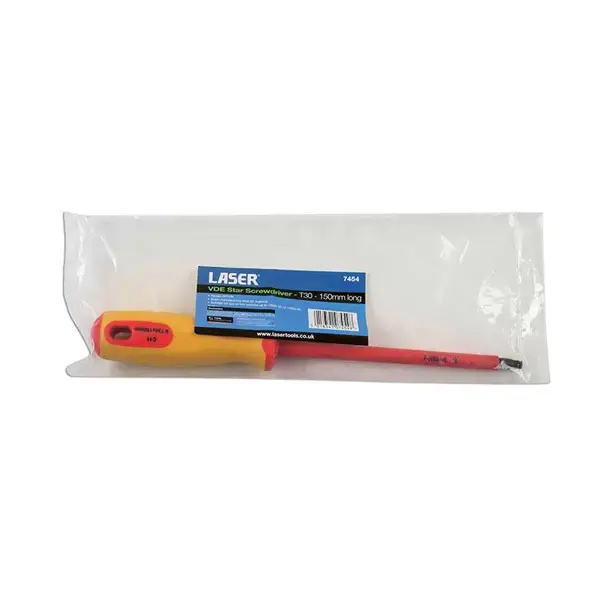 Laser VDE Star* Screwdriver T30