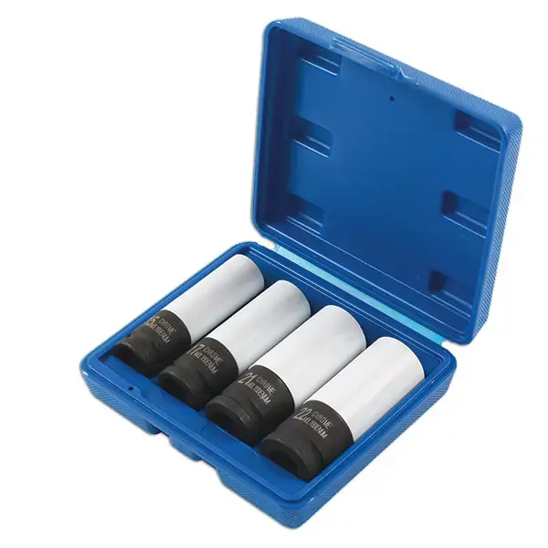 Laser 7752 Special Size Wheel Nut Socket Set 1/2"D