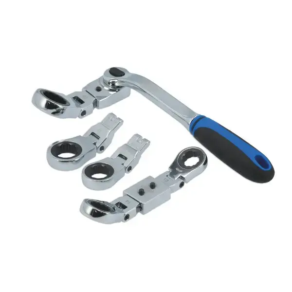 Laser 7863 Multi Head Ratchet Ring Spanner Set