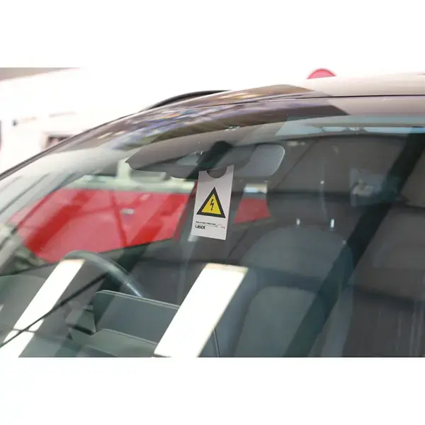 Laser Hybrid/EV Warning Sign 10pc