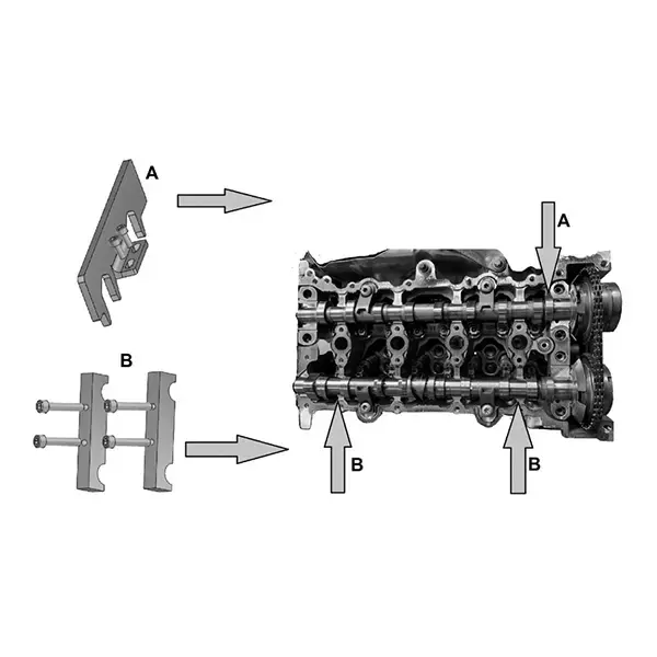 Laser 8135 Engine Timing Kit - Mercedes 1.6 & 2.0 Petrol