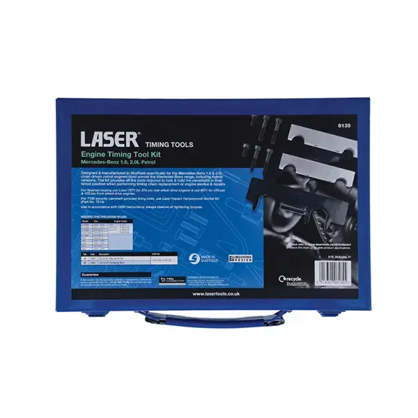 Laser 8135 Engine Timing Kit - Mercedes 1.6 & 2.0 Petrol