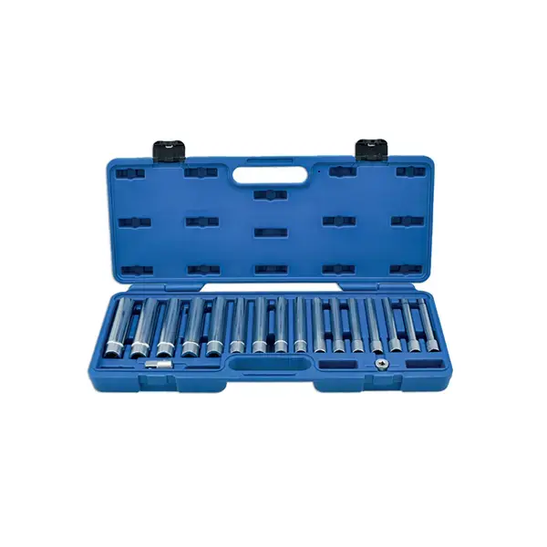 Laser 8420 Extra Deep 1/2 and 3/8 Master Socket Set 18pc 120mm