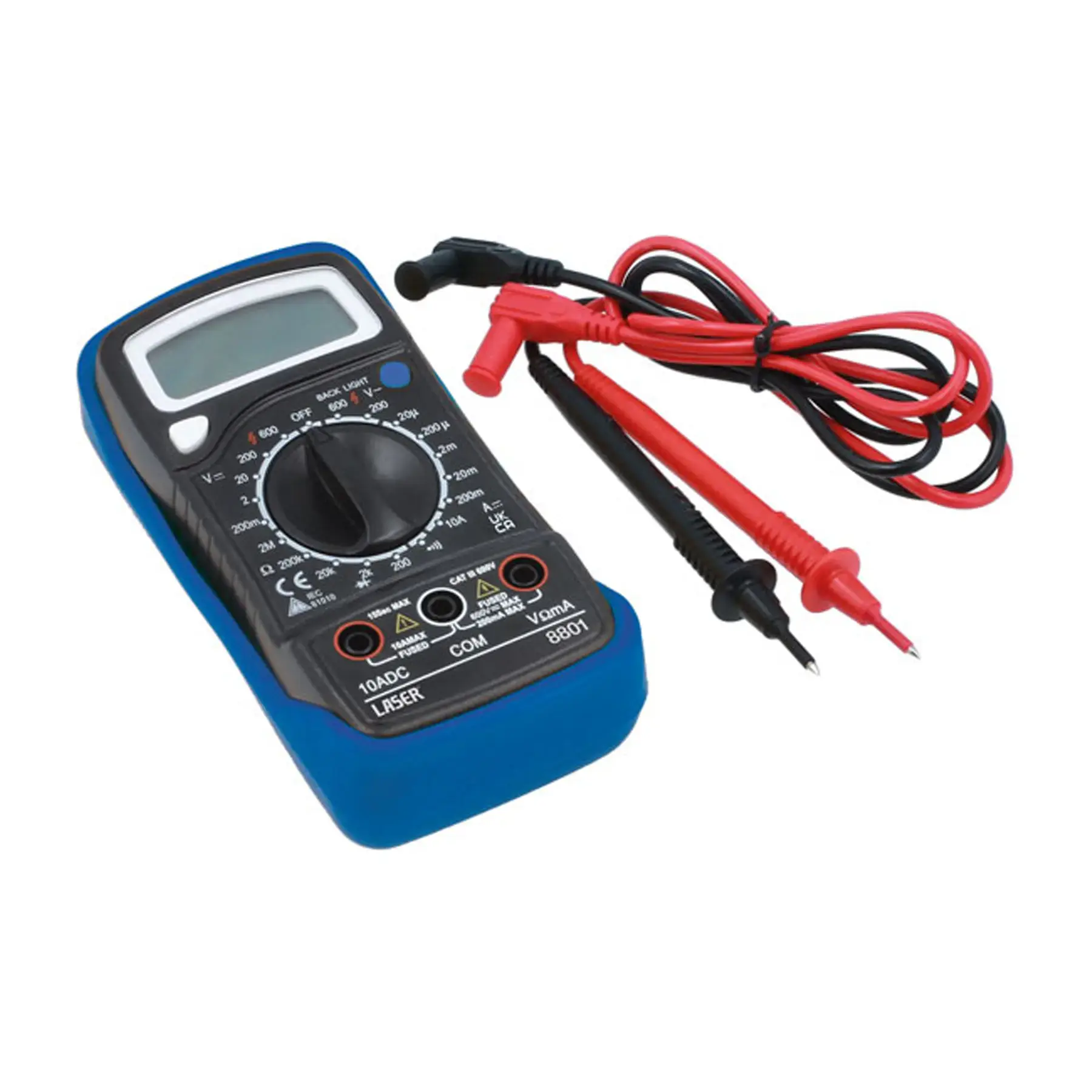 Laser 8801 Digital Multimeter CAT III - 600V