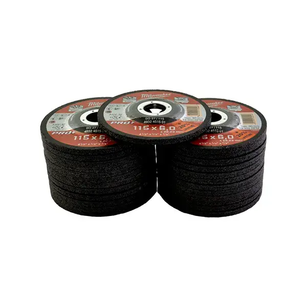 Milwaukee Metal Grinding Disc PRO+ 115mm x 6mm x 22mm 1pc SG27 