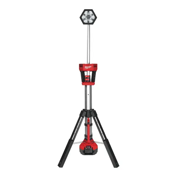 Milwaukee M18 Rocket LED Tower Light (2 x 5.0ah batteries, charger, bag)
