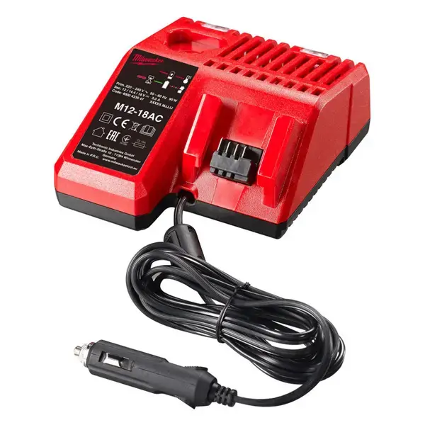 Milwaukee M12-M18 In Car Charger