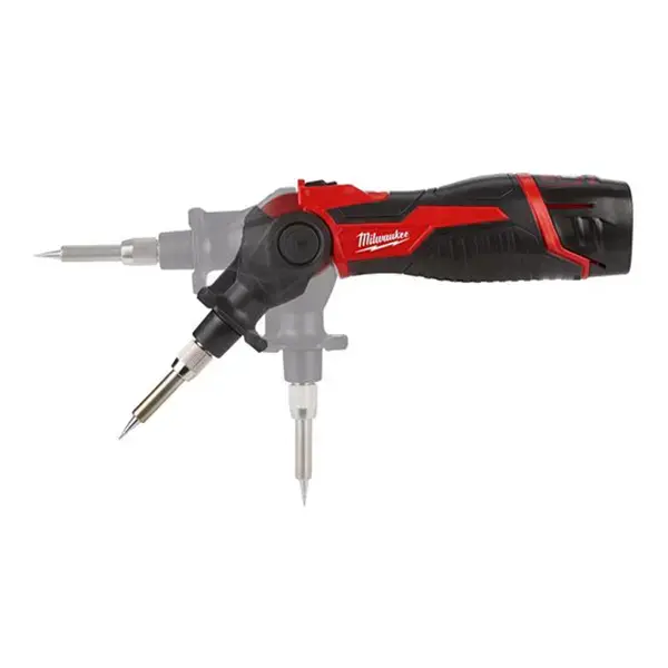 Milwaukee M12 Sub Compact Soldering Iron  (Naked (incs 1 x Pointed Tip 1 x Flat Tip) M12SI