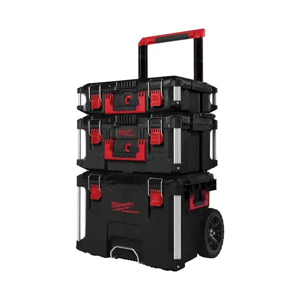 Milwaukee 3 Piece Packout Toolbox Set