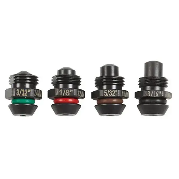 Milwaukee M12 Pop Rivet Gun Kit c/w 4 x Replacement Tips M12BPRT-201X