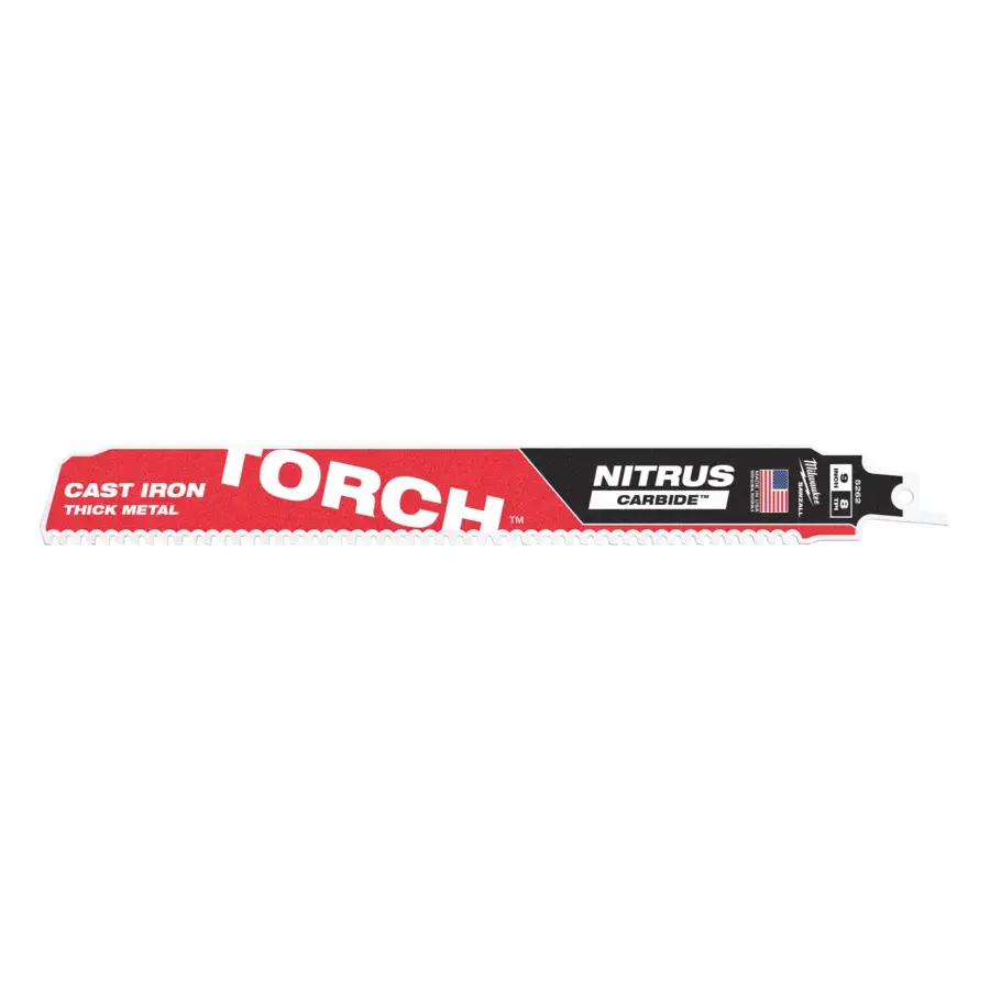 Milwaukee Sawzall Blade TCT TORCH NITRUS 230mm x 8T