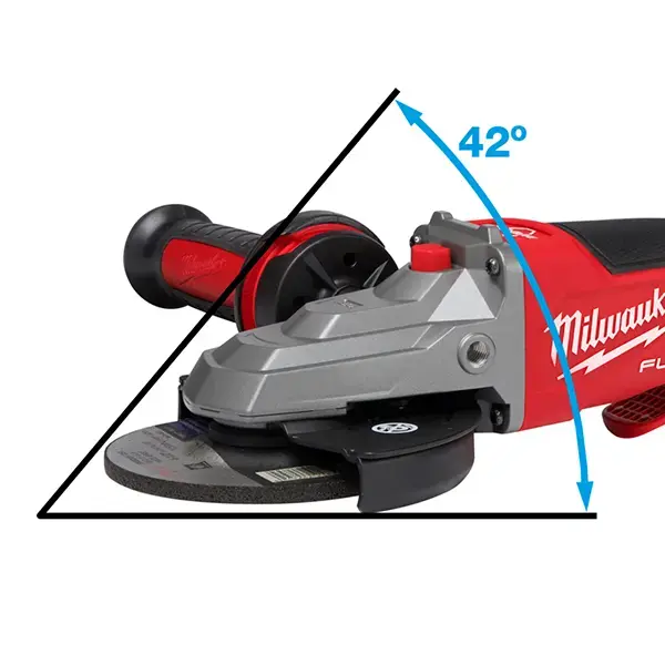 Milwaukee M18 FUEL 125mm Braking Flathead Small Angle Grinder GEN2 (Naked) M18FSAGF125XPDB