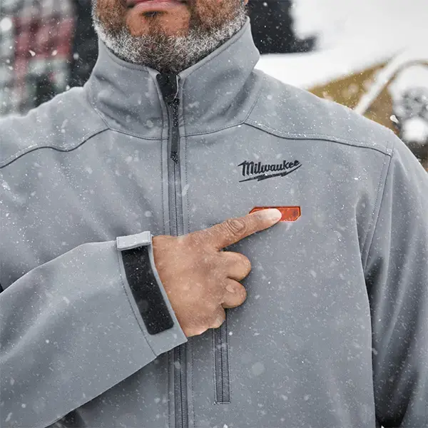 Milwaukee M12 Grey Heated Jacket Large