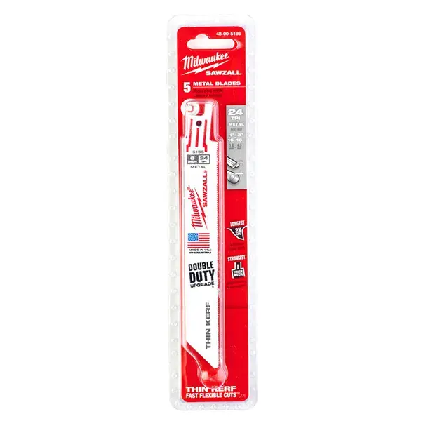 Milwaukee Sawzall Blade 150 x 14 Tpi - 5pcs