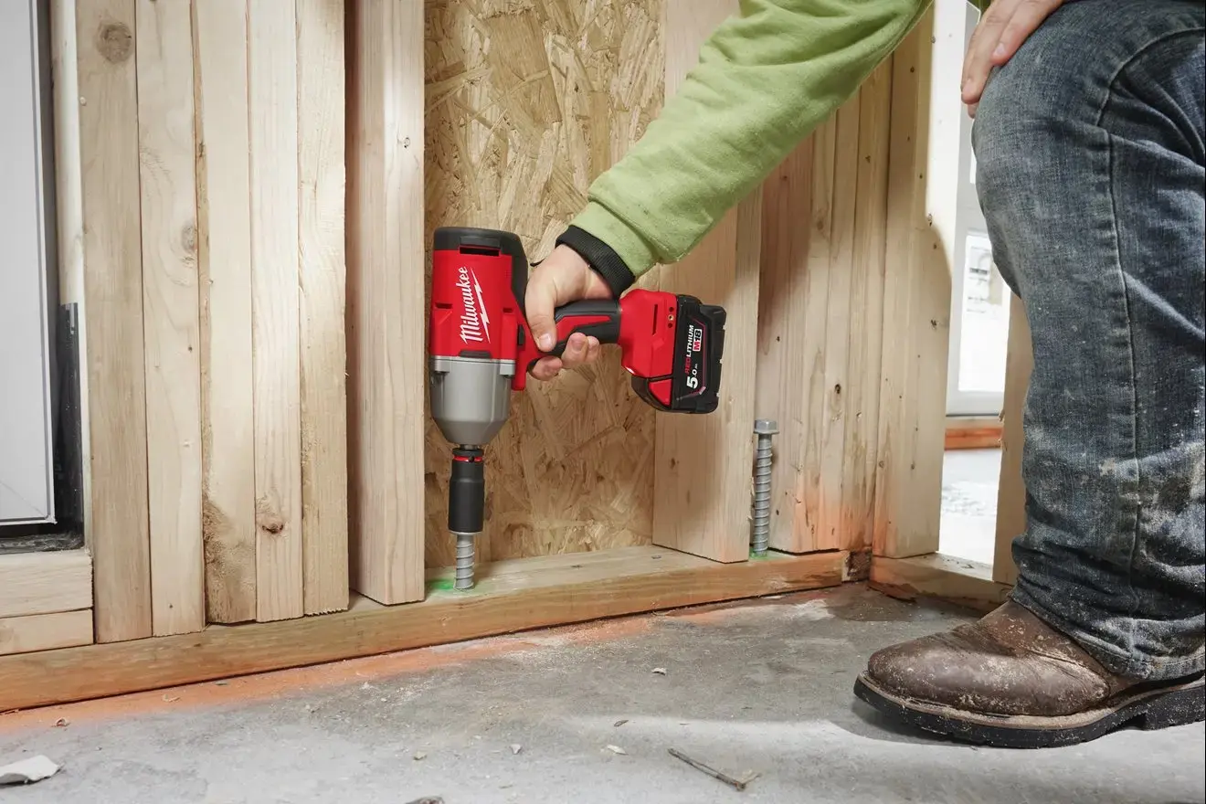 Milwaukee M18 Brushless 1/2in High Torque Impact Wrench (Naked) M18BLHIWF12-0X