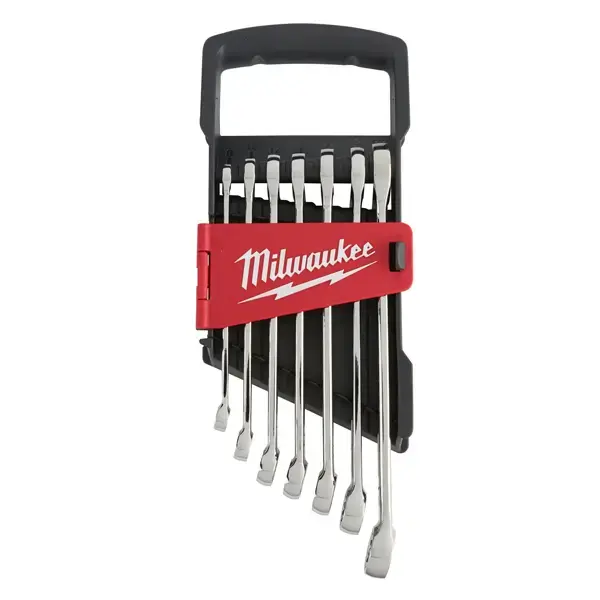 Milwaukee MAX BITE METRIC COMBINATION SPANNER SET (7PC)