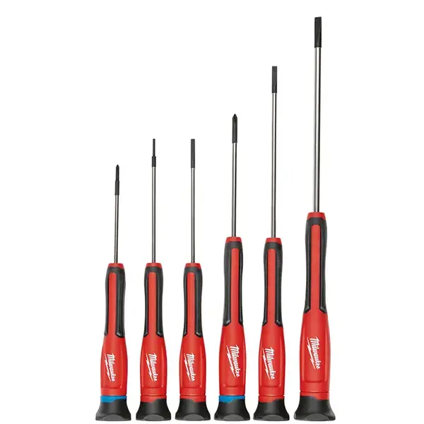 Milwaukee Precision Screwdriver Set - 6pc