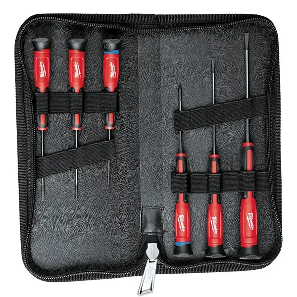 Milwaukee Precision Screwdriver Set - 6pc