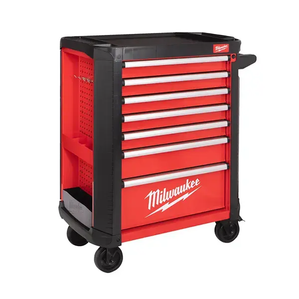 Milwaukee 30" 7-Drawer Steel Storage Rolling Cabinet