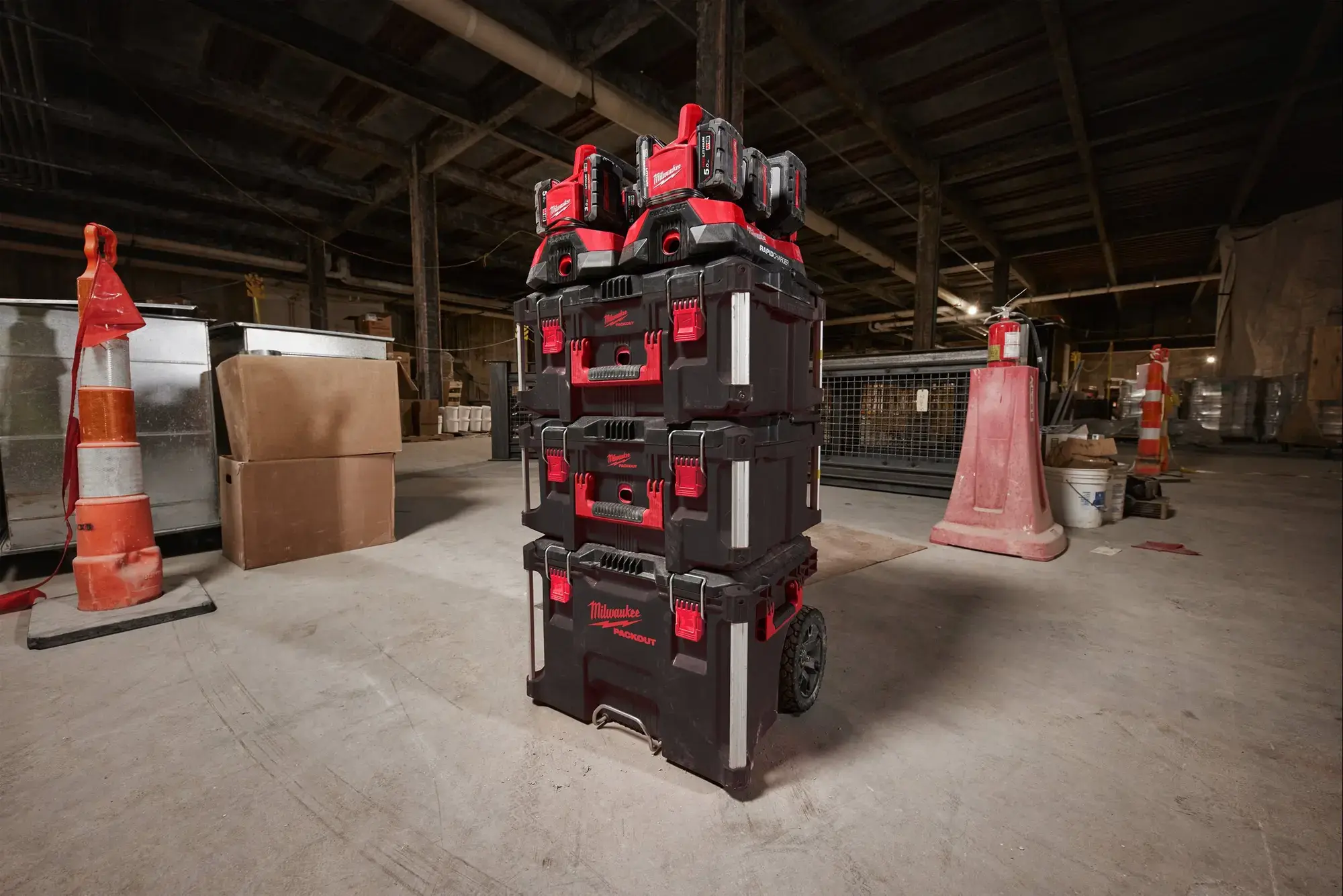 Milwaukee M18 PACKOUT Six Bay Rapid Charger