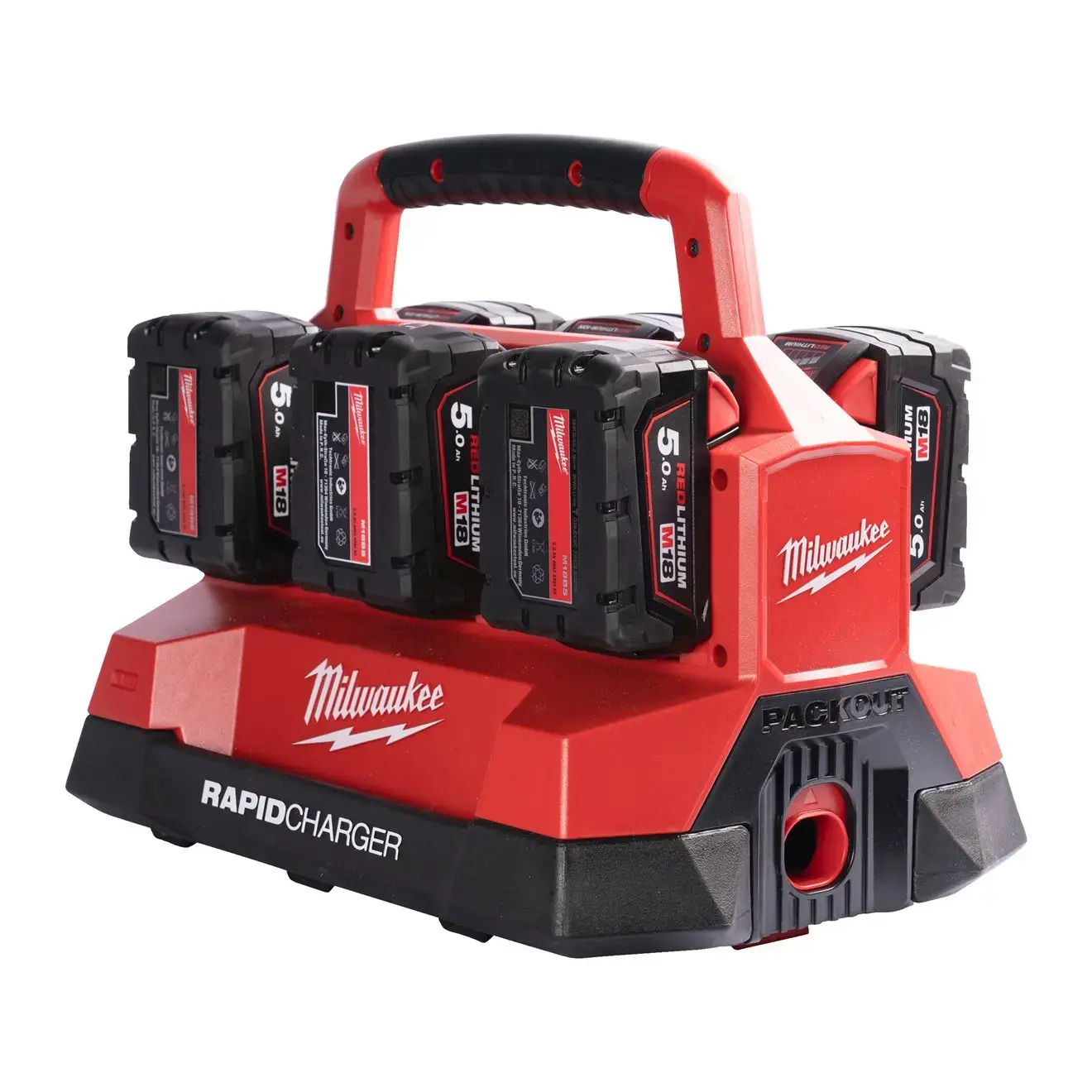 Milwaukee M18 PACKOUT Six Bay Rapid Charger
