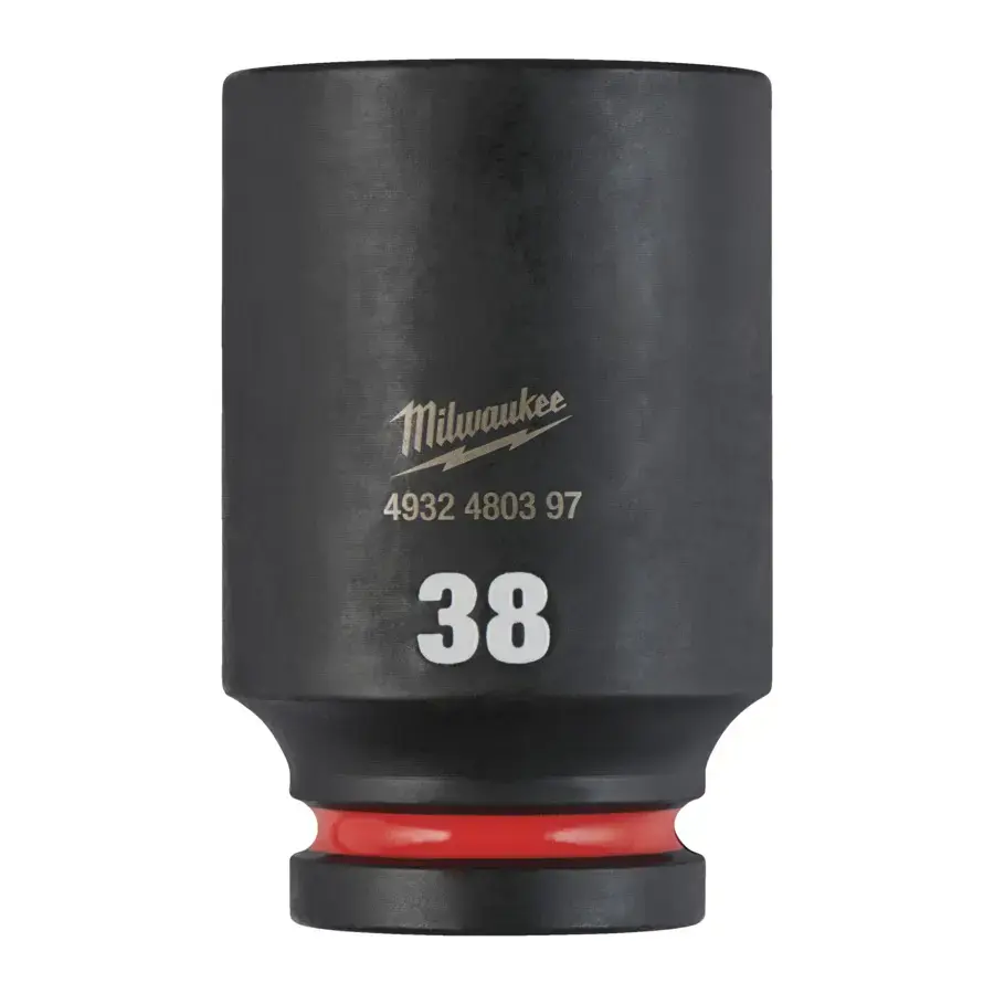 Milwaukee 38MM SHOCKWAVE Impact Duty 3/4in Drive Impact Socket