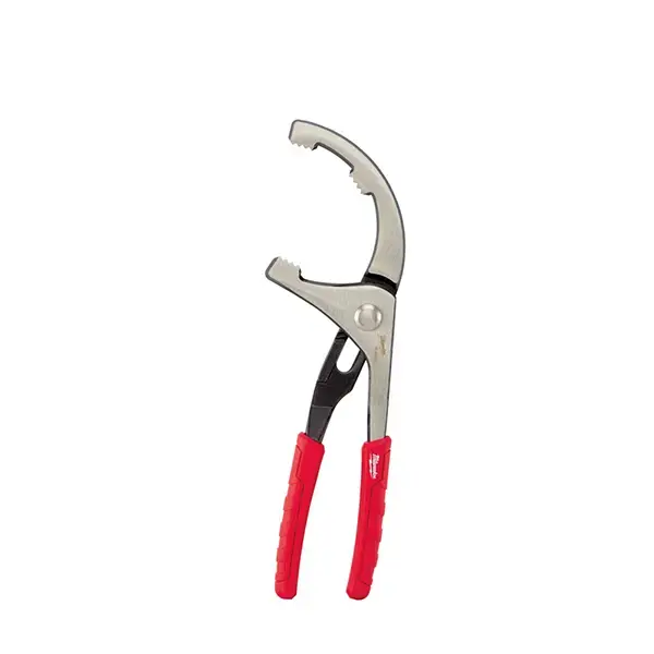 Milwaukee Adjustable Oil Filter Pliers with PVC Coated Handles