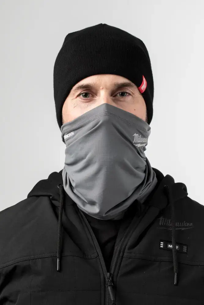 Milwaukee Grey Performance Neck Gaiter & Face Mask