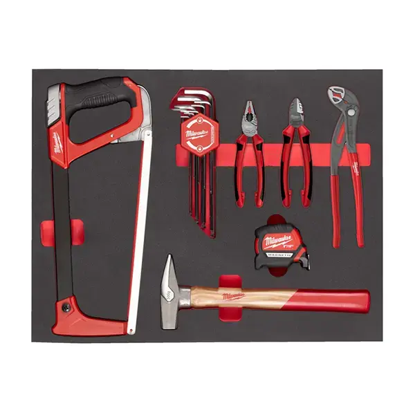 MILWAUKEE General Tooling Set Foam Insert 15pcs