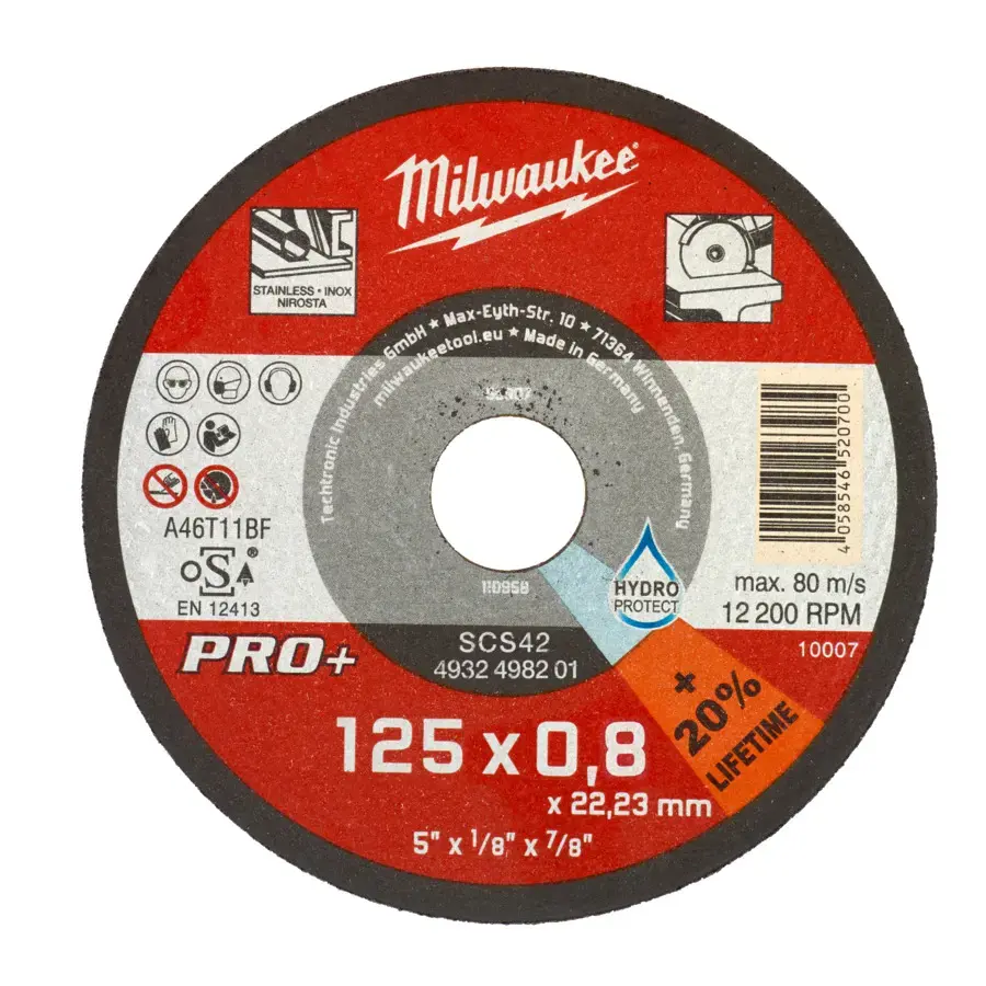 Milwaukee Thin metal cutting discs SCS42 / 125mm
