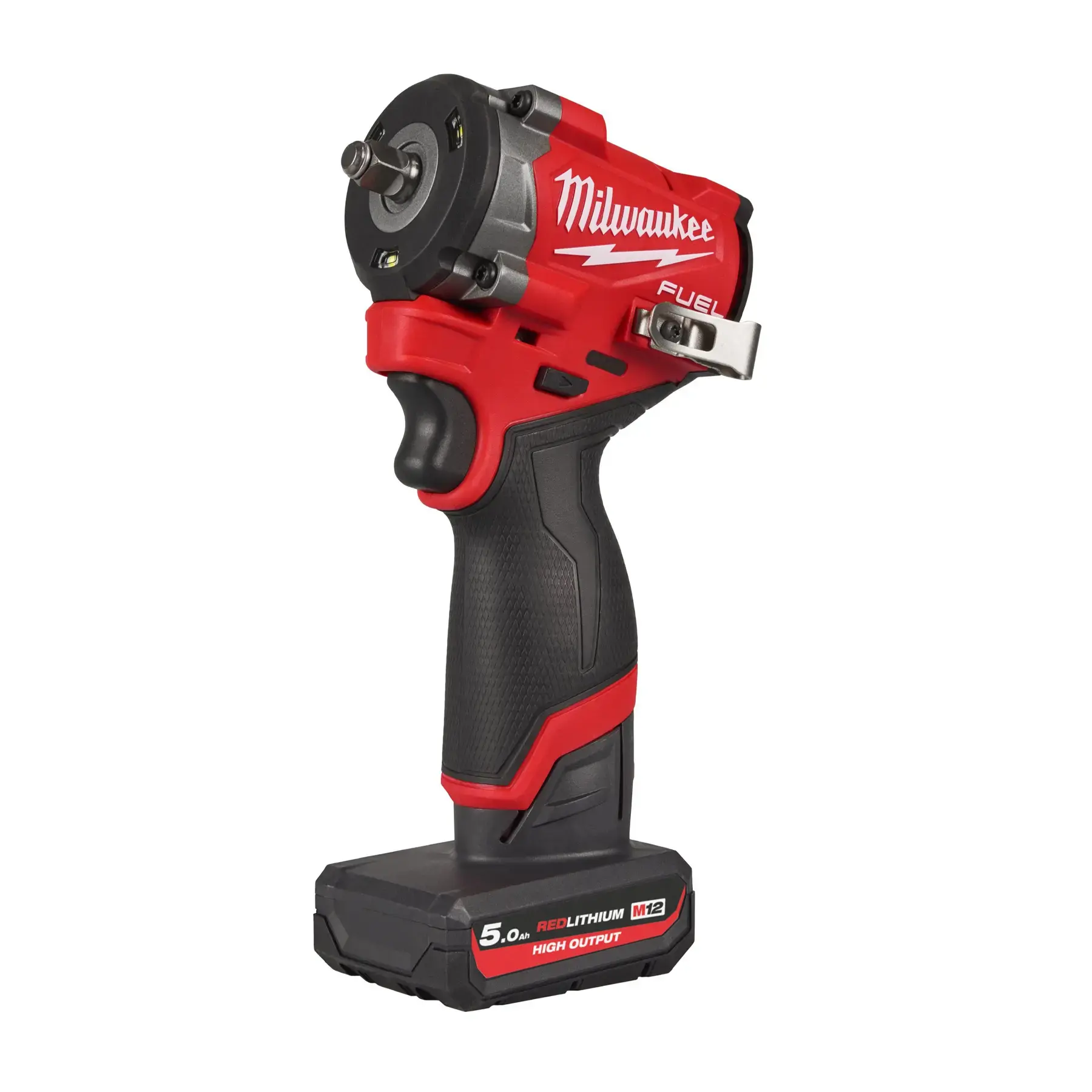 Milwaukee M12 FUEL GEN3 3/8" Compact Impact Wrench 2x 5ah Battery Kit (M12FCIWF38G3-502X)