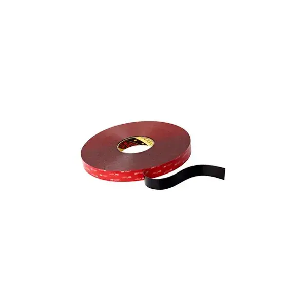 3M VHB Adhesive Tape 5952 19 mm x 11 m 1.1 mm Black Film Liner