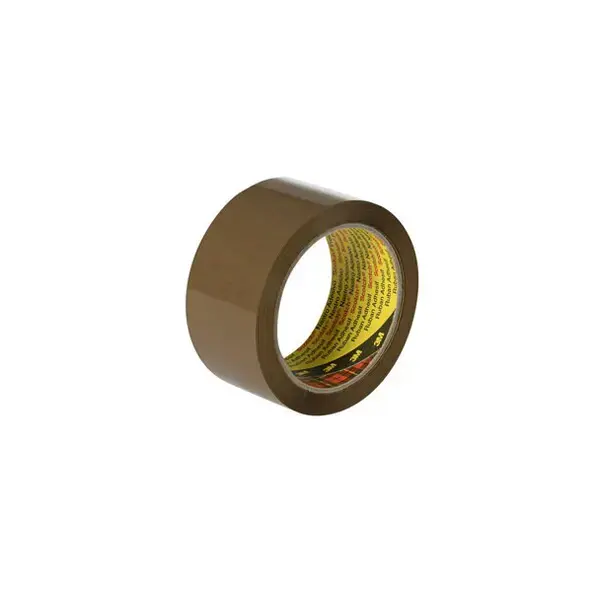 3M General Purpose Box Sealing Tape 371 48 mm x 66 m Brown